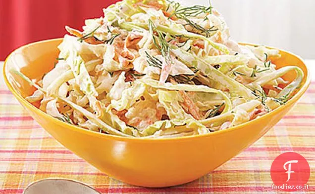 Slaw di aneto cremoso