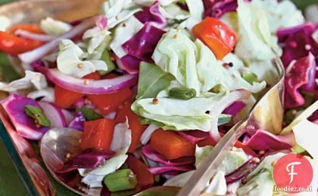 Insalata di cavolo tritata