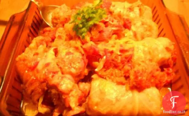 Halupki (involtini di cavolo ripieni)