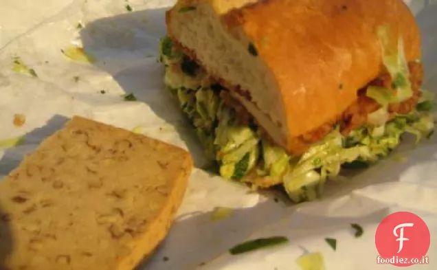 Panino al pollo fritto di Bakesale Betty