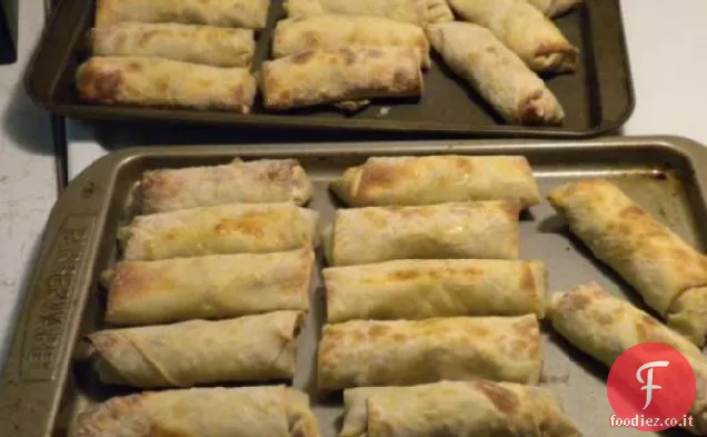 Involtini di uova al forno non fritti