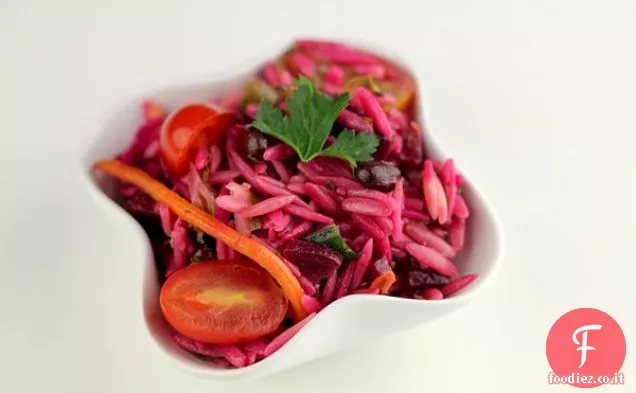 Barbabietola Orzo Pasta Insalata Ricetta