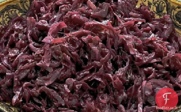 Cavolo Rosso speziato di zucchero di canna