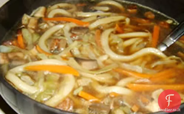 Zuppa di funghi asiatici