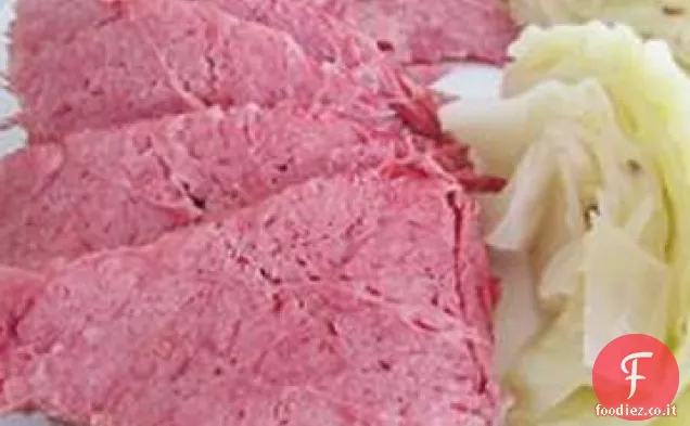 Fortunato fortunato Carne in scatola e cavolo