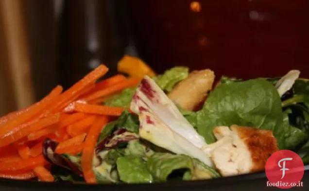 Insalata di pollo al curry