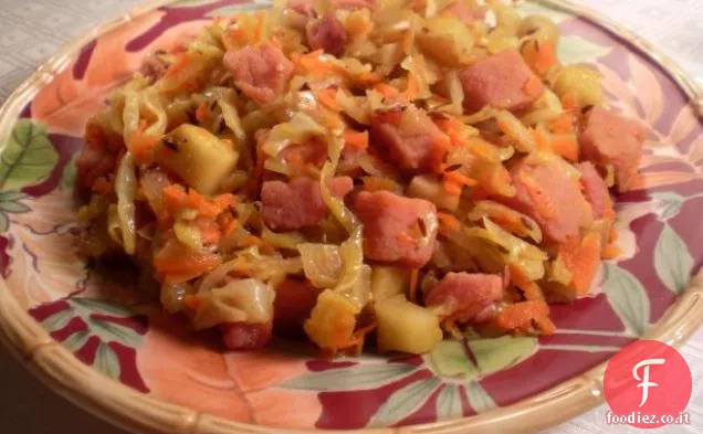 Padella Cavolo e Prosciutto
