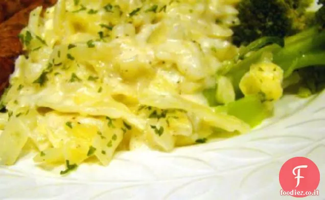 Cavolo mantecato con Feta