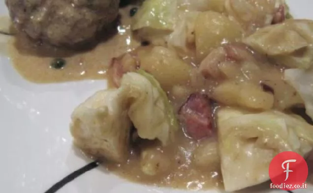 Schlabberkappes (Cavolo con sugo)