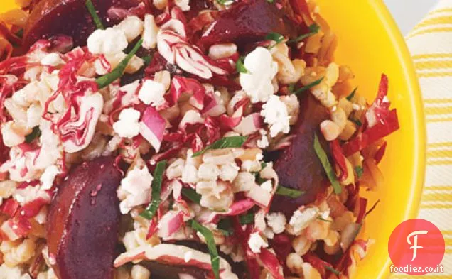 Insalata di Farro, Radicchio e Barbabietole arrosto