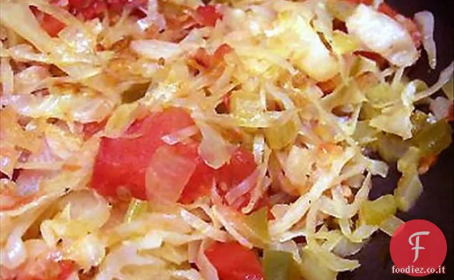 Casseruola di cavolo di carne