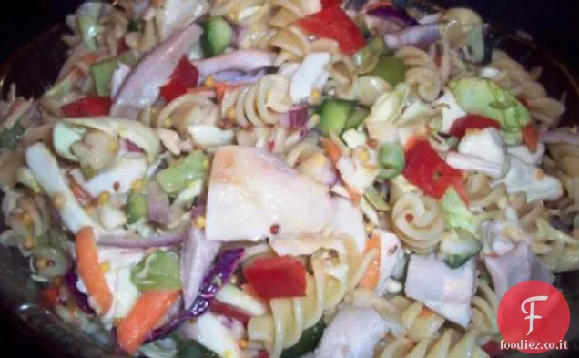 Insalata di pasta di pollo Insalata di cavolo