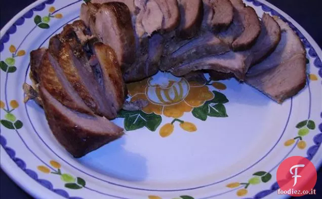 Succosa tenera (cavolo avvolto) Arrosto di maiale