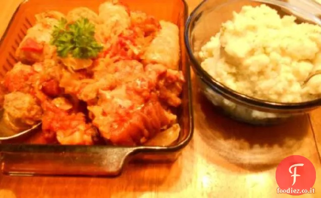 Involtini di cavolo ripieno ungherese