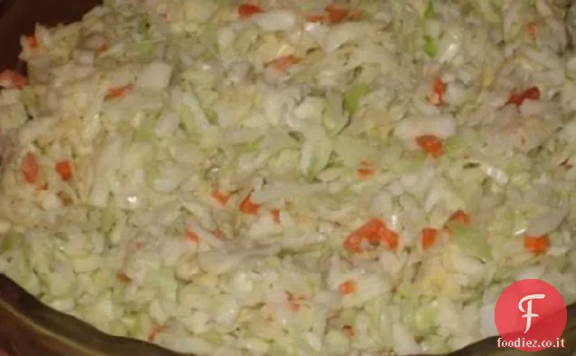 L'insalata di cavolo di mia madre