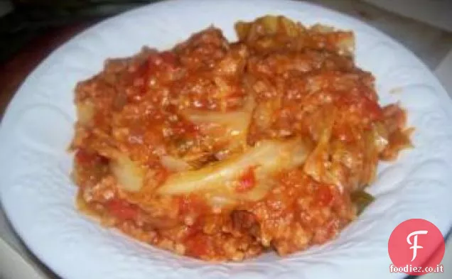 Casseruola di cavolo a cottura lenta