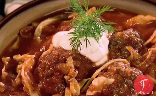 Zuppa di cavolo non ripiena