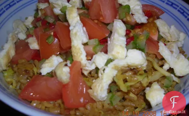 Vegetariano Nasi Goreng (Riso fritto)