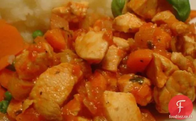 Pollo italiano Padella