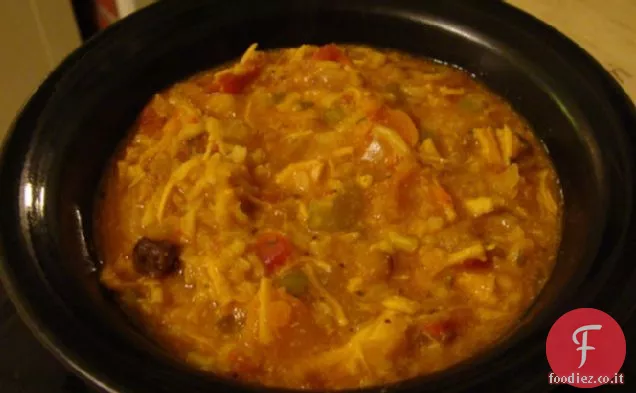 Zuppa di Mulligatawny (pollo )