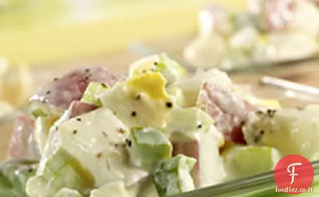 Insalata di patate croccante