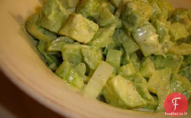 Insalata di sedano e avocado