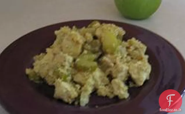 Fornello lento Pollo al curry con Quinoa