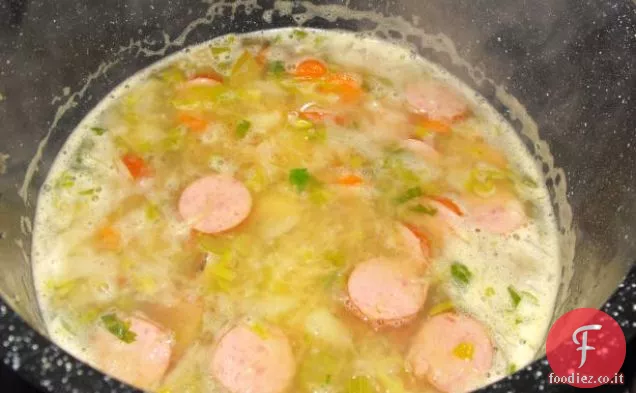 Zuppa di kraut polacco