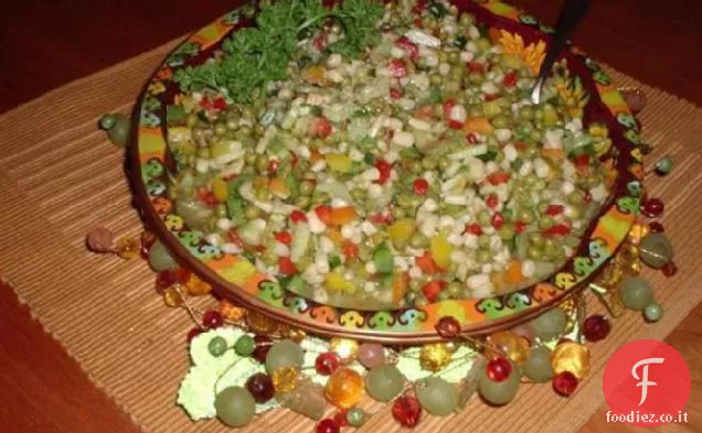 Insalata di piselli e mais Shoepeg
