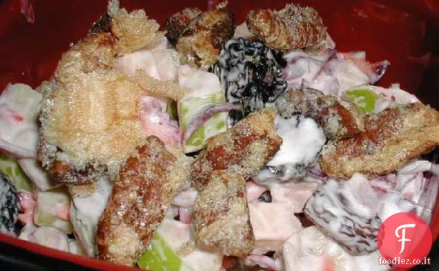 Preso a calci e alleggerito insalata Waldorf per due!