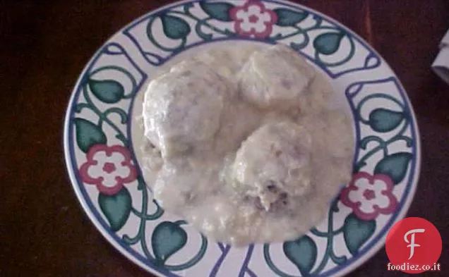 Palle di porcospino stile crema