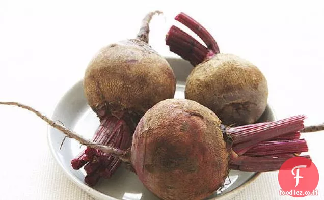 Barbabietole arrosto con olio di finocchio