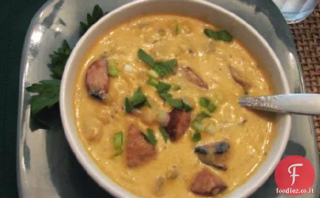 Zuppa di patate Cajun