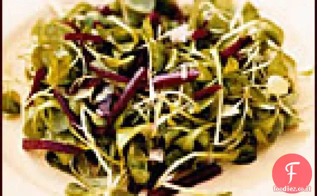 Insalata di Mâche con barbabietole
