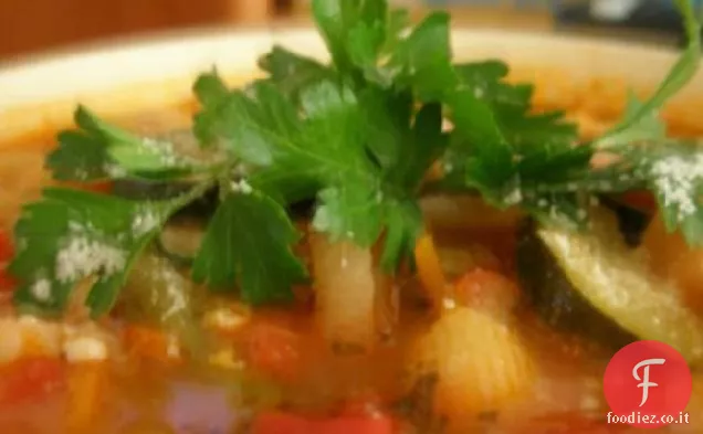 Minestrone vegetariano