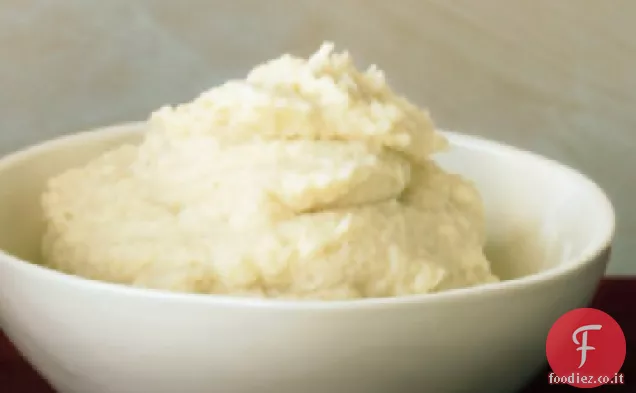 Radice di sedano e purea di patate