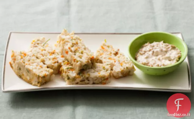Antipasto di Pesce Gefilte (ricavato dal barattolo)