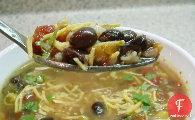 Ultimate fagioli neri e zuppa di riso