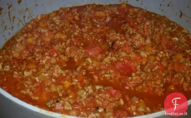 Niente chili di fagioli