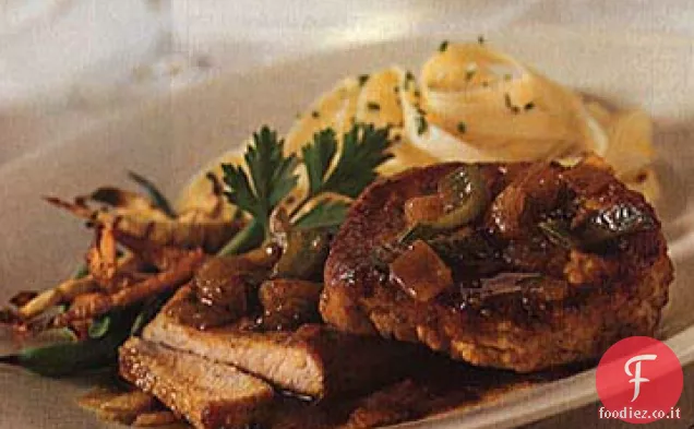 Sidro al curry-Braciole di maiale brasate