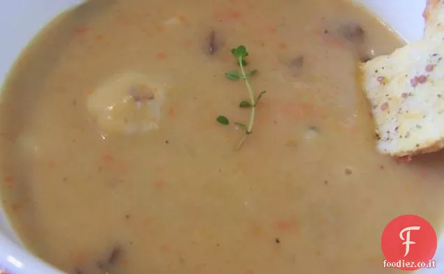 Insalata di patate condita con birra