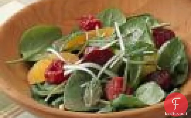 Insalata di spinaci e barbabietole arrosto