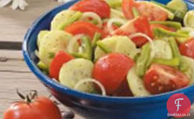 Insalata di verdure da giardino