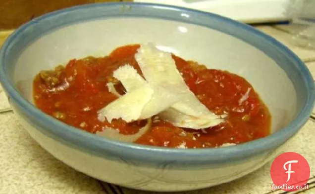 Incredibile zuppa di pomodoro italiano