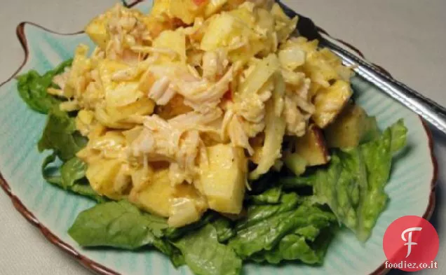 Insalata di tacchino al curry