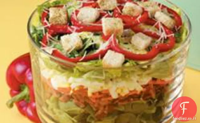 Insalata piuttosto a strati
