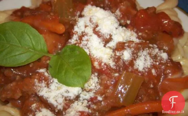 Ragù di salsiccia al pomodoro con Penne