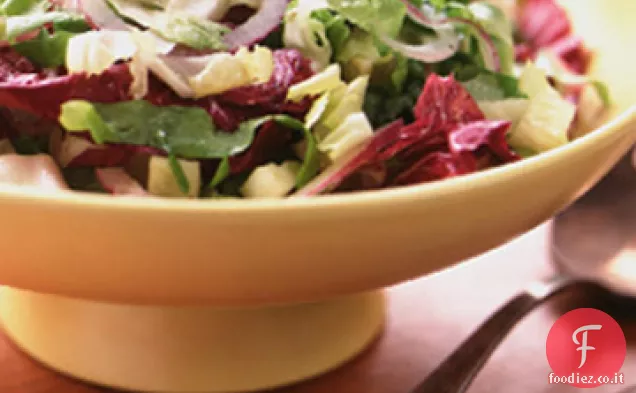 Cicorie miste con Vinaigrette al Miele