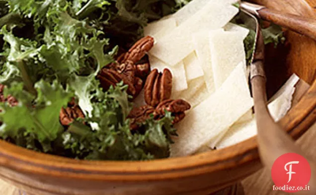 Cicoria, jicama e insalata di noci pecan