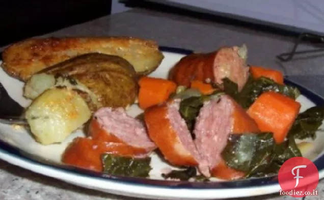 Kielbasa e Collardi